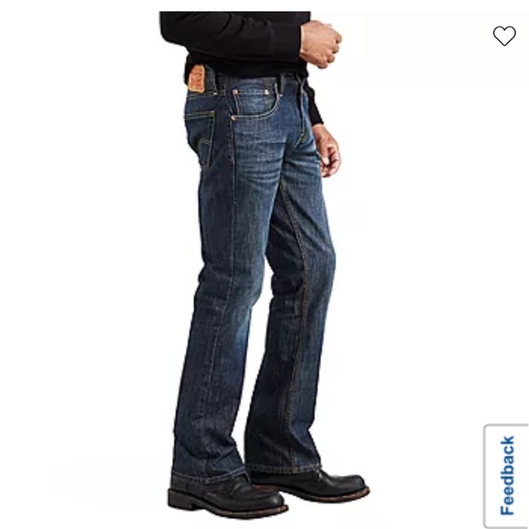 NWT Men’s Levi’s 527 Slim Bootcut jeans. Color: Andi. 32x32 - Picture 4 of 4